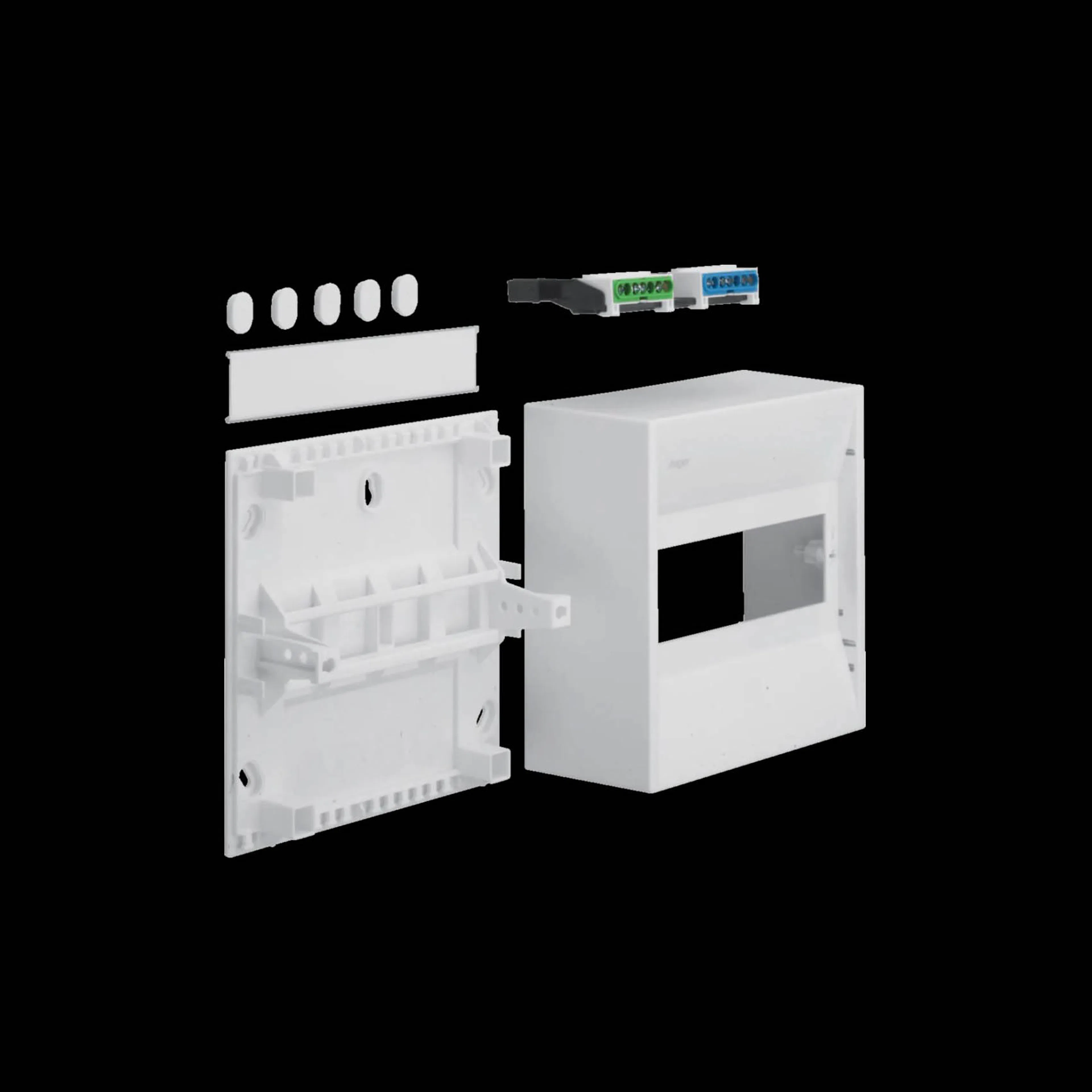 Minikapsl 1 Rad 8 mod 8 moduler