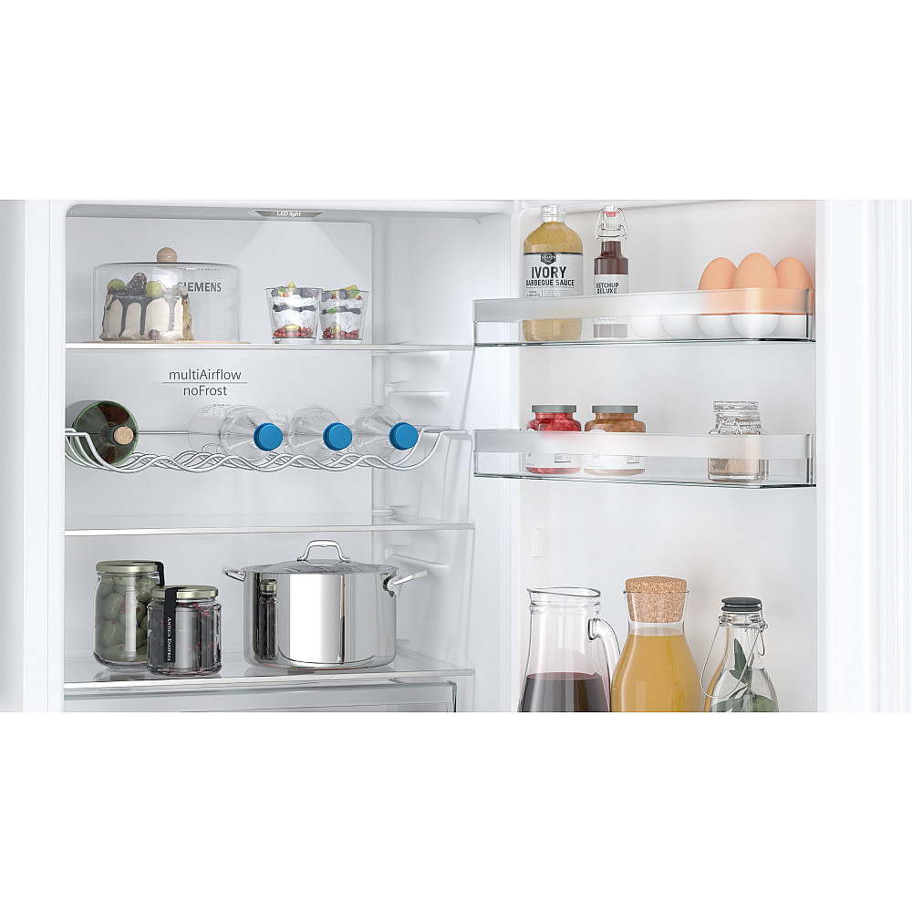 Fristående Kyl & Frys Siemens KG36N2WCF iQ300 Med LED-Belysning 186 x 60 Cm