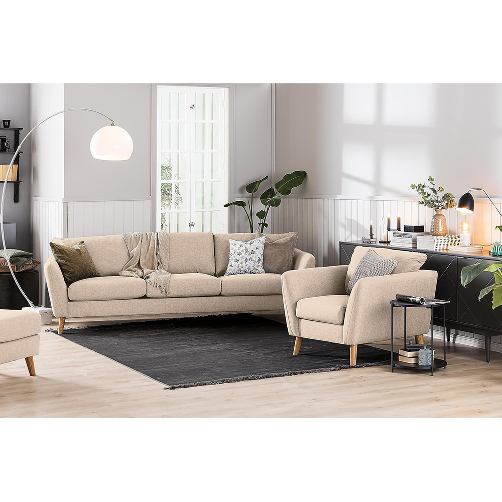 Trend Fåtölj Beige Tyg
