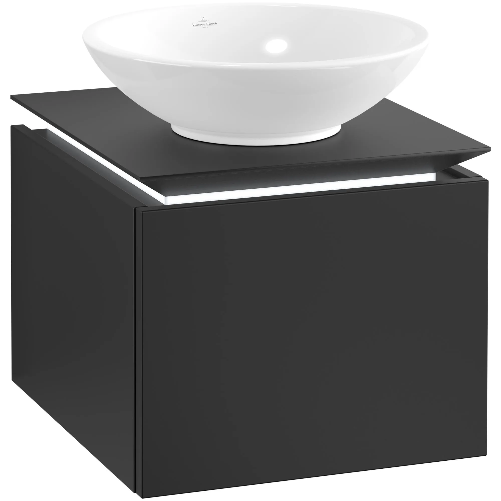 Tvättställsskåp Villeroy & Boch Legato Kompakt 450 med 1 Låda för Ytmonterat Tvättställ