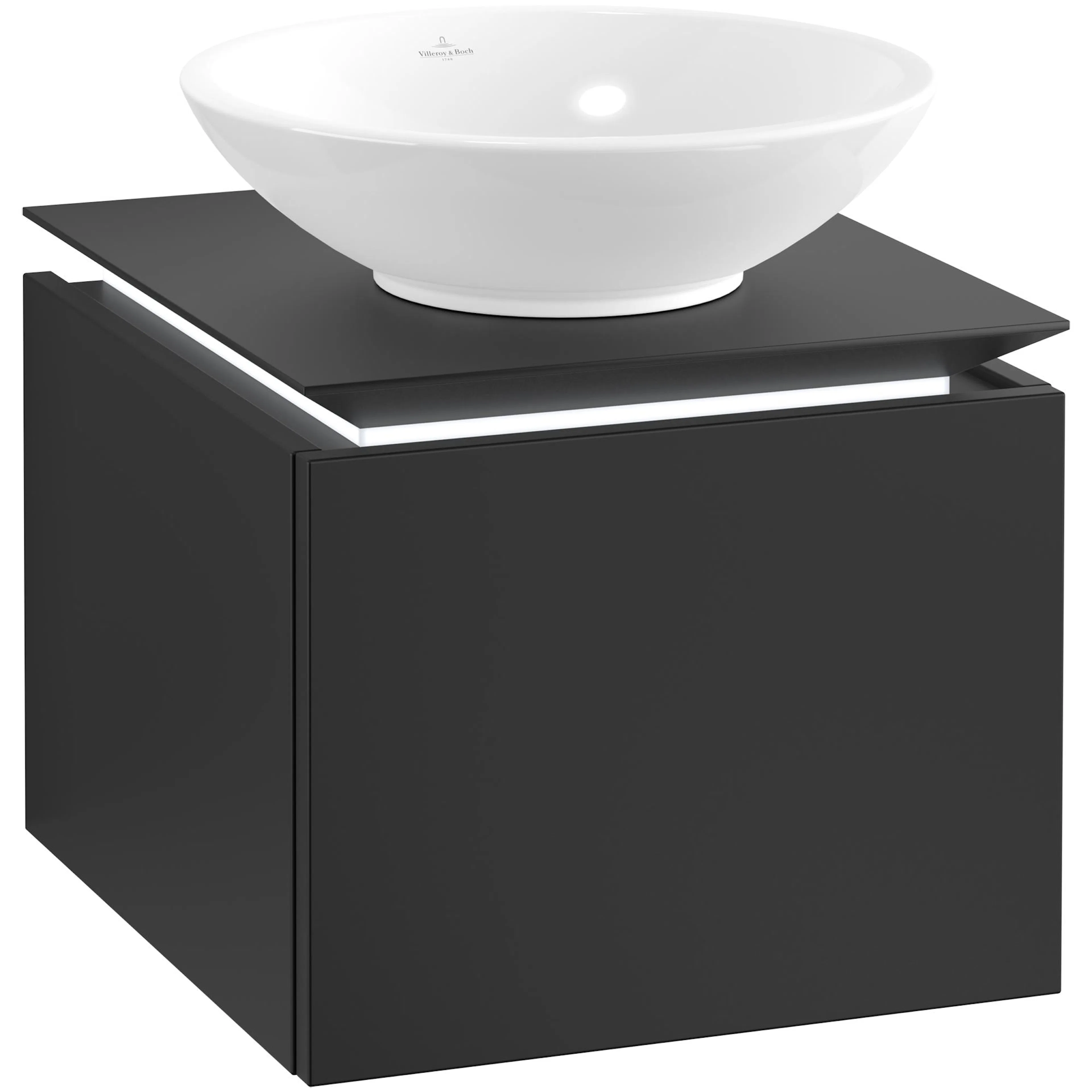 Tvättställsskåp Villeroy & Boch Legato Kompakt 450 med 1 Låda för Ytmonterat Tvättställ