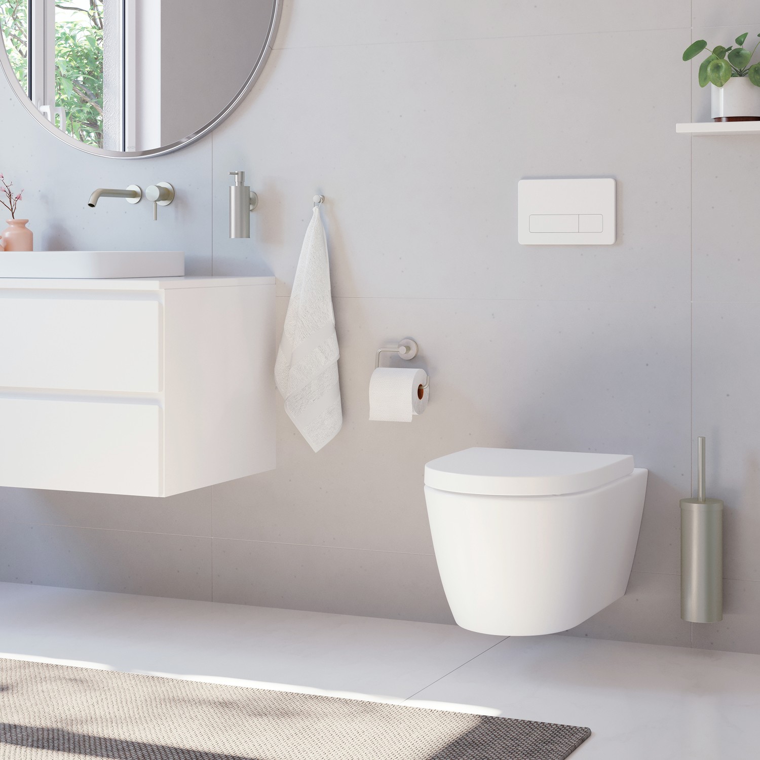 Toalettborste Smedbo Home H332