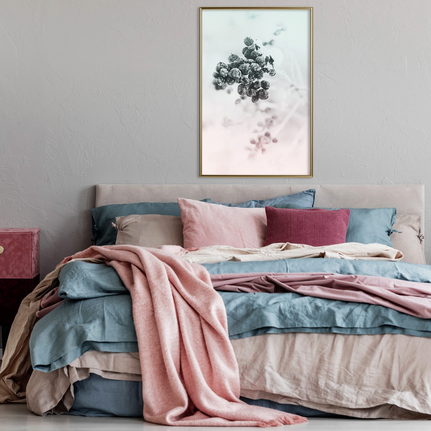 Poster Artgeist Affisch Frozen Twig