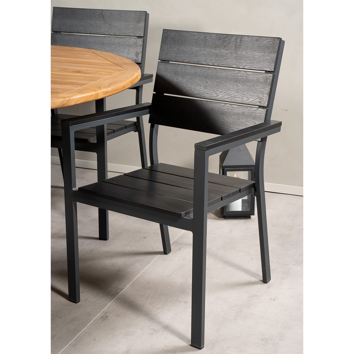Matgrupp Venture Home Kenya 180-240x120 Teak med 8 Levels Karmstolar