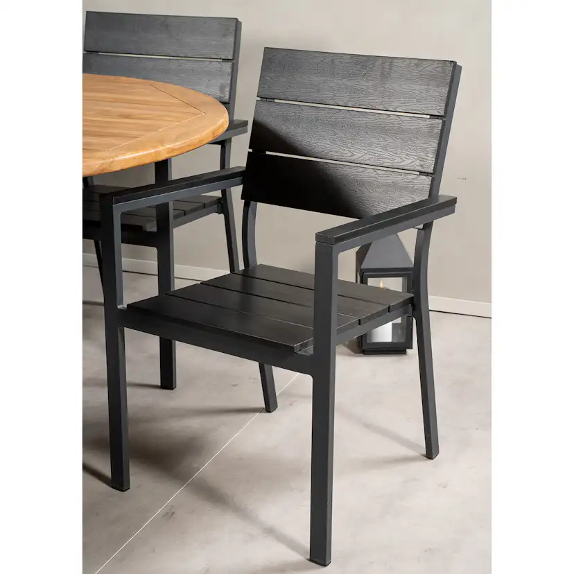 Matgrupp Venture Home Kenya 180-240x120 Teak med 8 Levels Karmstolar