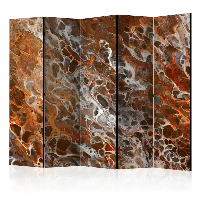 Rumsavdelare Skärmvägg Arkiio Brown Craters II 225x172 cm