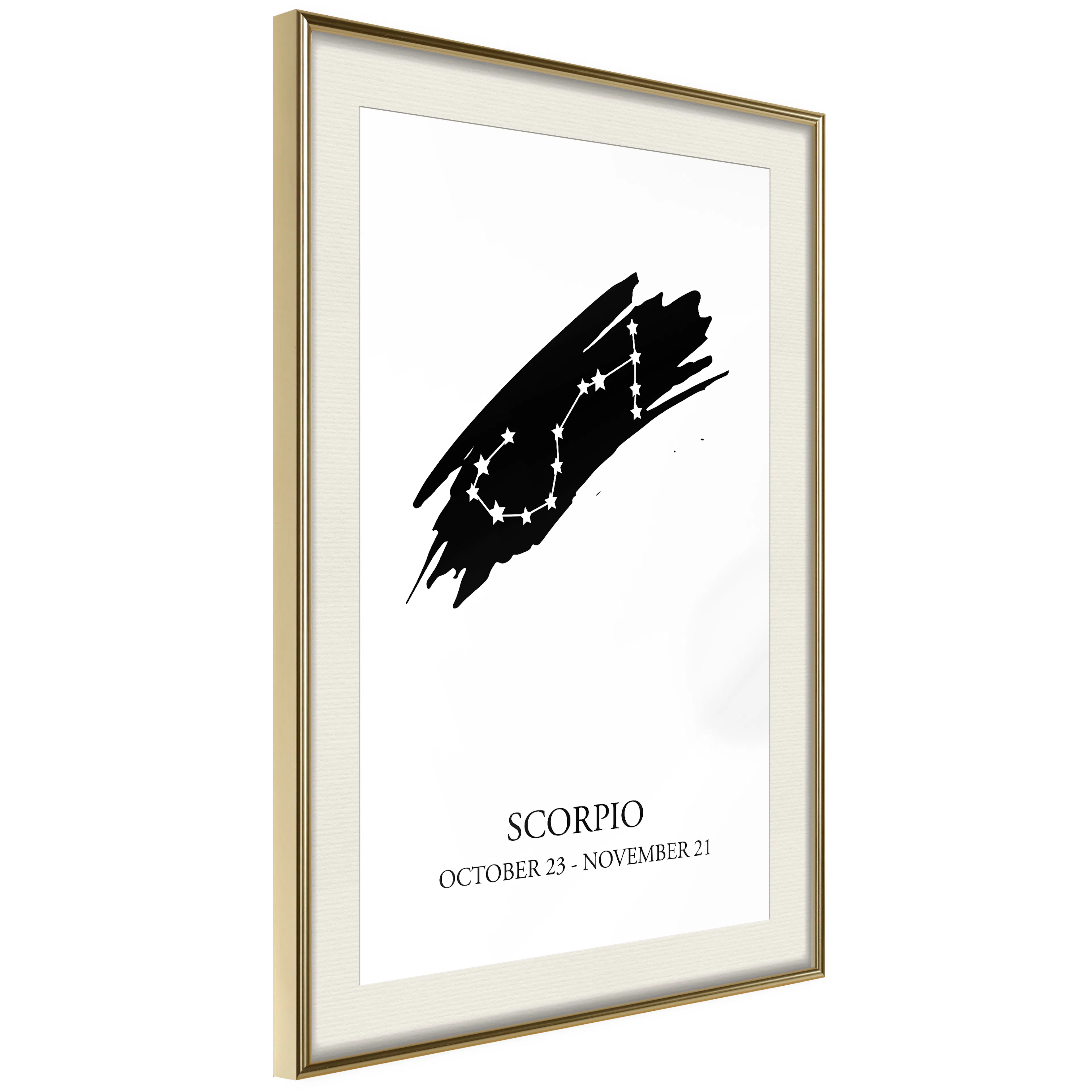 Poster Artgeist Affisch Zodiac Signs Scorpio