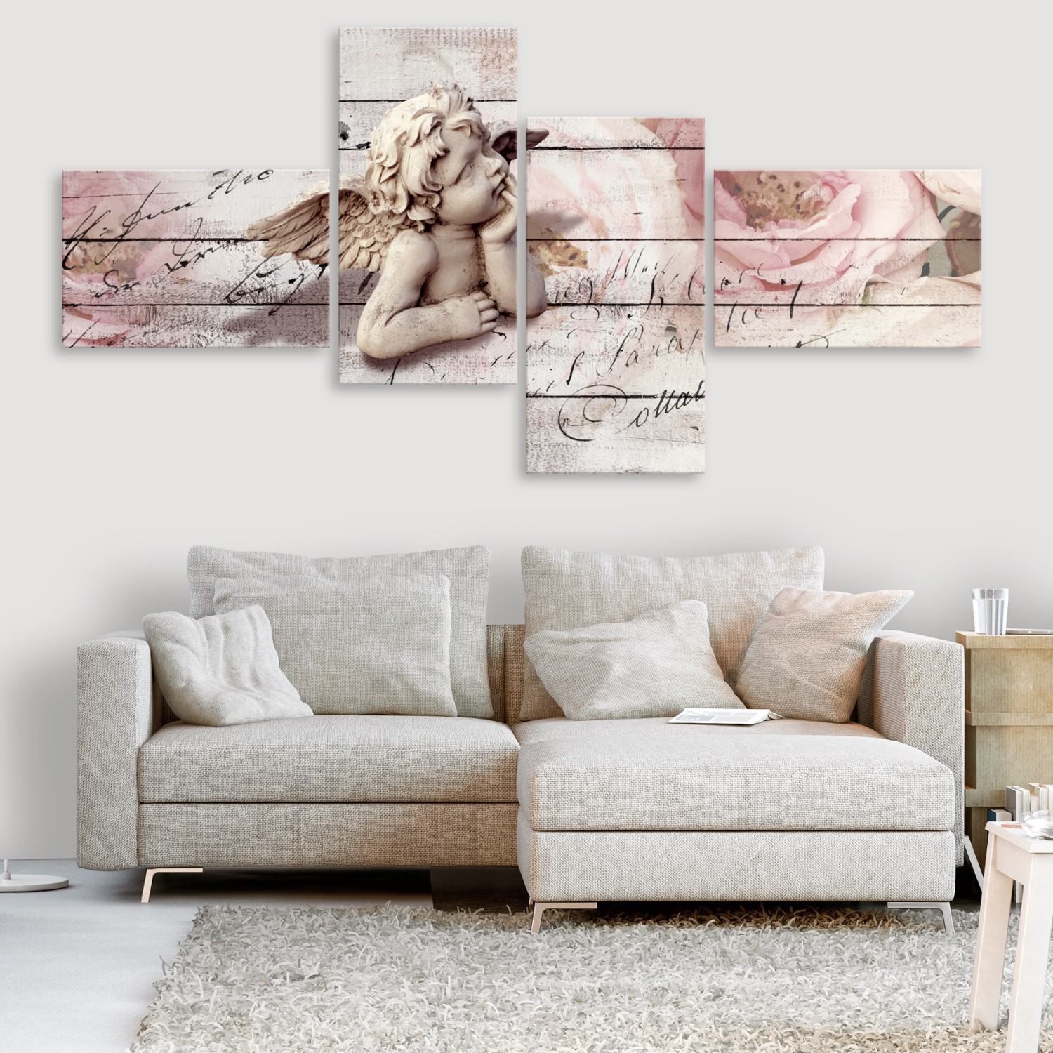 Tavla Arkiio Contemplation 4 delar 200x100