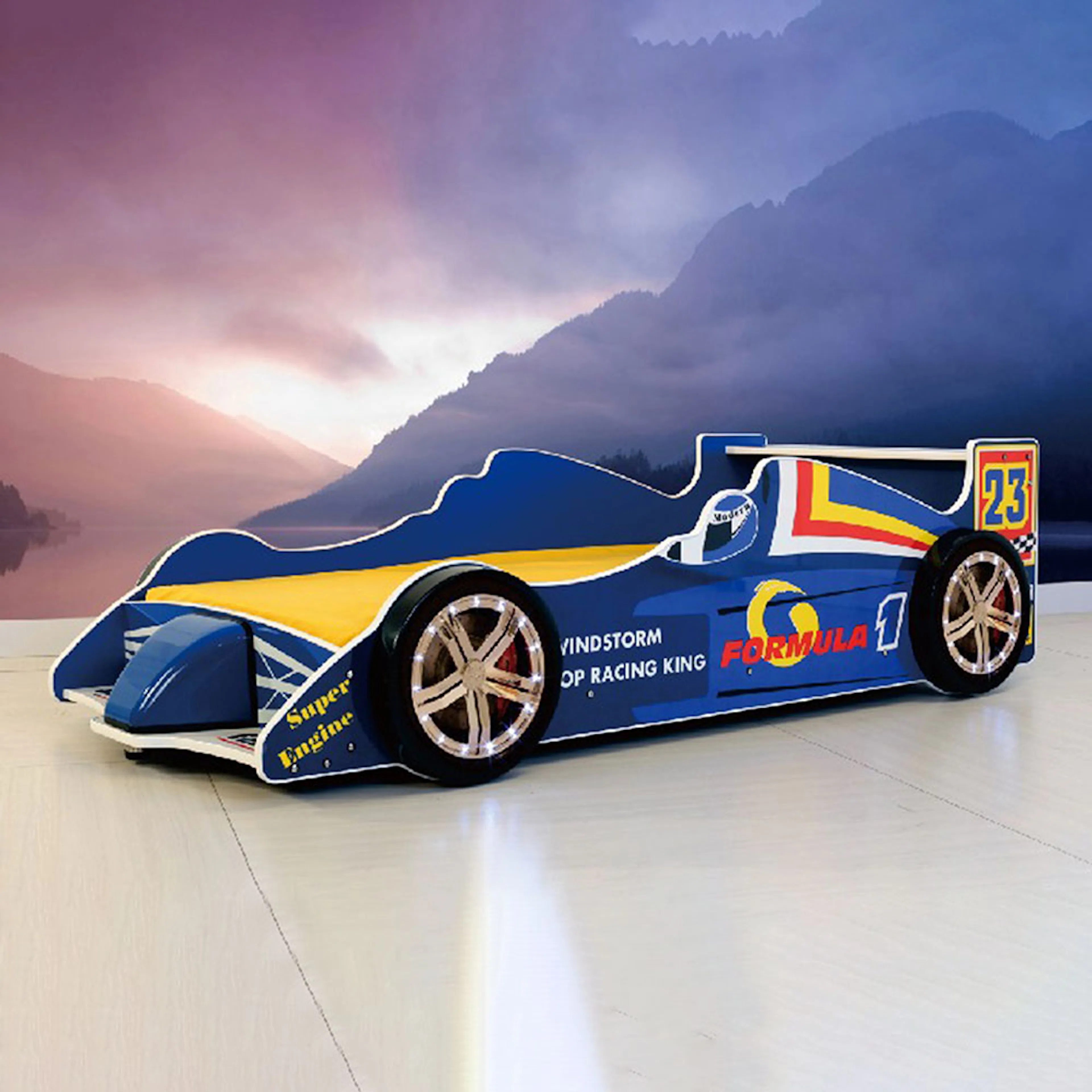 Barnsäng Venture Home Racing Blå