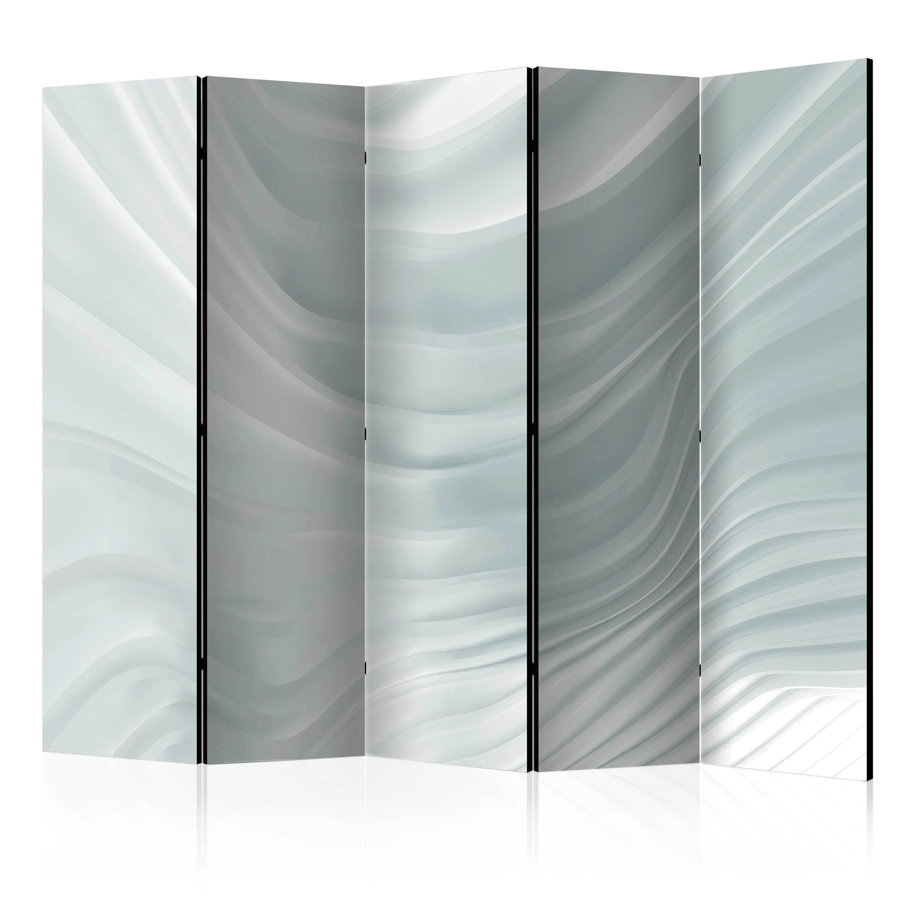 Rumsavdelare Skärmvägg Arkiio Waving White II 225x172 cm