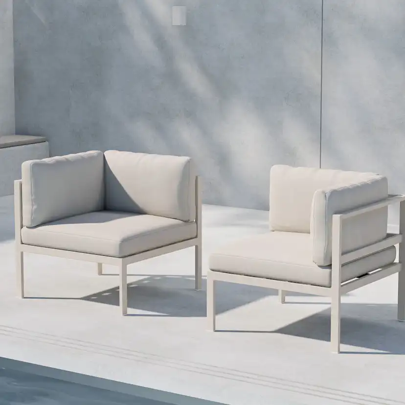 Copacabana Sofa Module Corner - Beige / Beige Beige / Beige