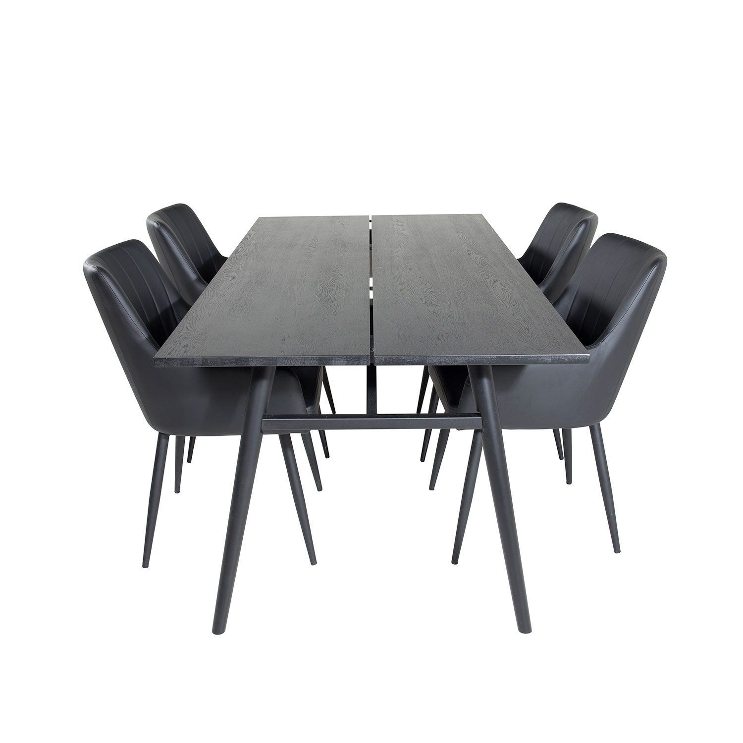 Matgrupp Venture Home Sleek med 4 Comfort stolar