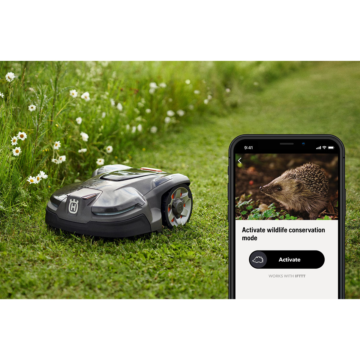 Robotgräsklippare Husqvarna Automower® Aspire™ R4 Startpaket
