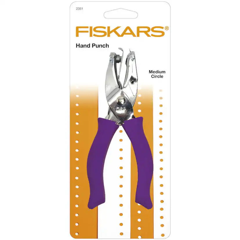 Handstans Fiskars Medium Circle Hål 3 mm