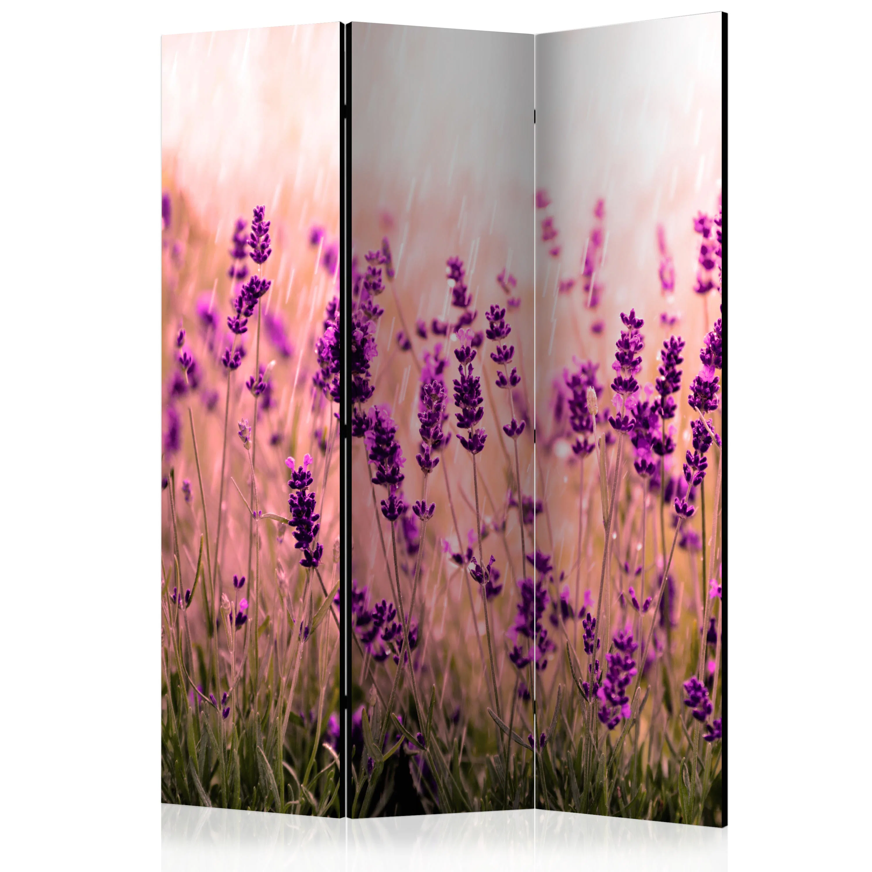 Rumsavdelare Skärmvägg Arkiio Lavender In The Rain 135x172 cm