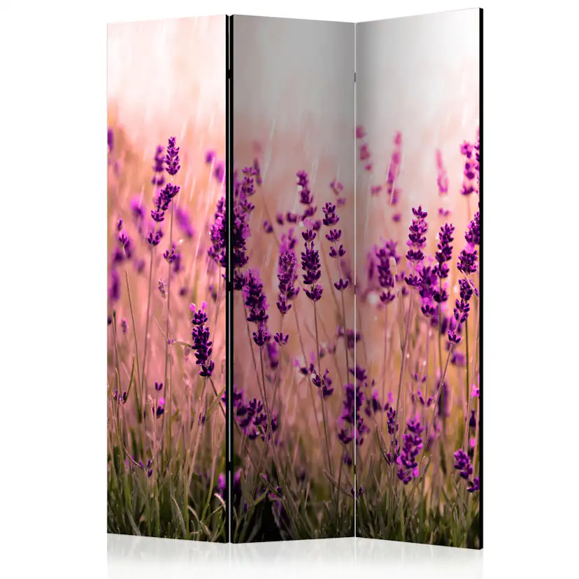 Rumsavdelare Skärmvägg Arkiio Lavender In The Rain 135x172 cm