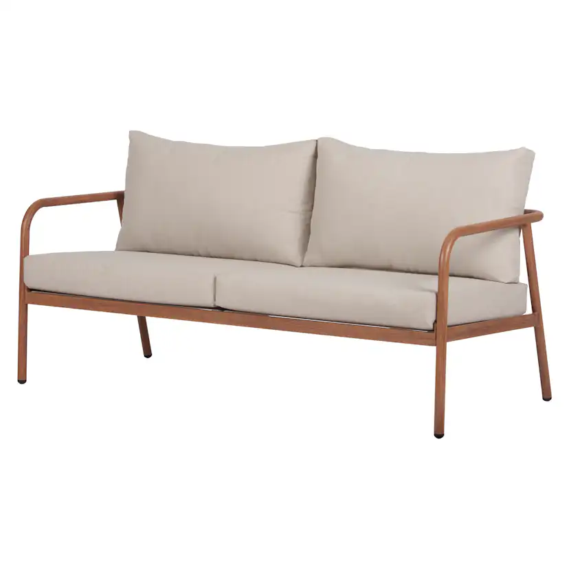 Loungegrupp ENVY DESIGN Olga 2-sitssoffa med 2st fåtöljer och bord
