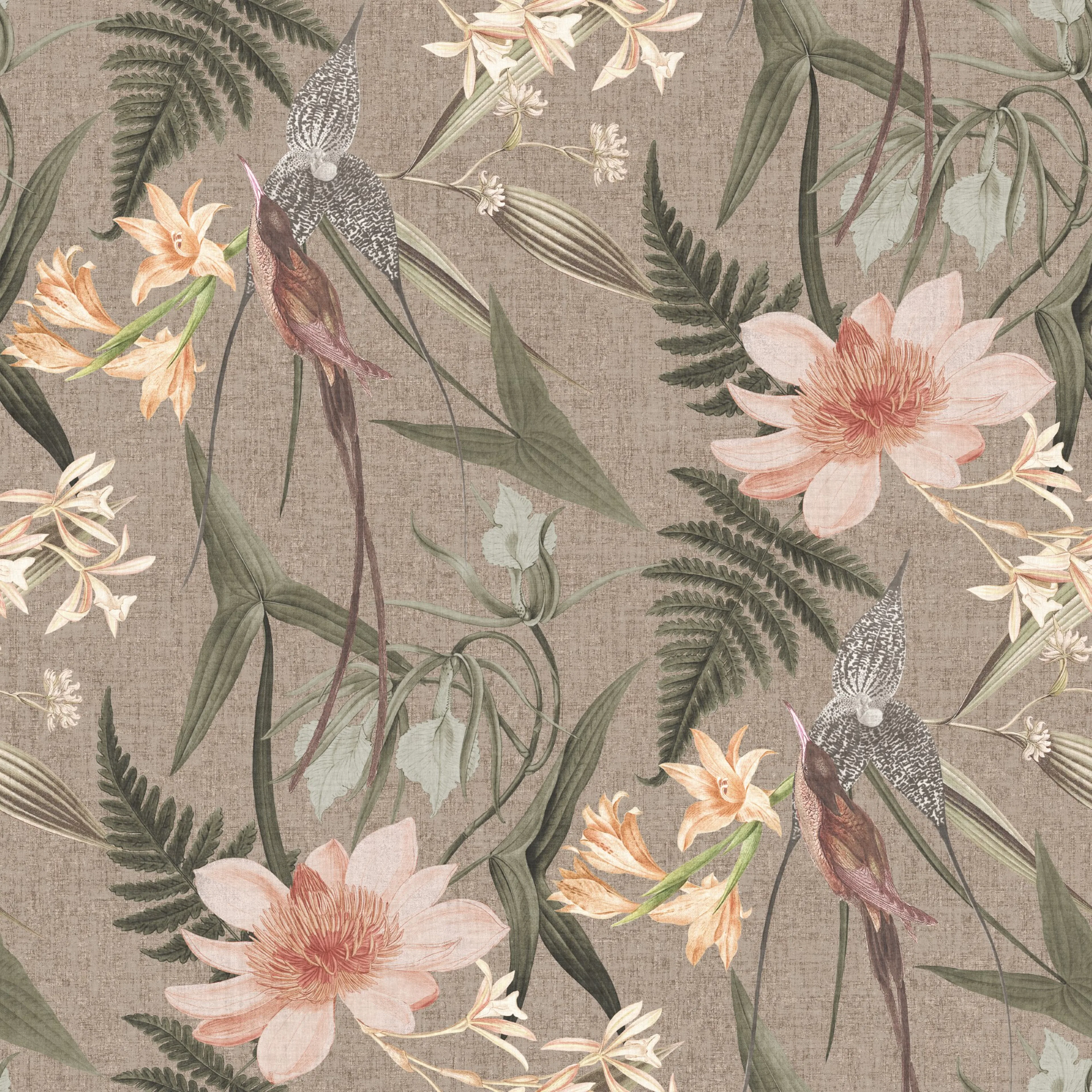 Tapet Superfresco Easy PARADISE GARDEN TAUPE