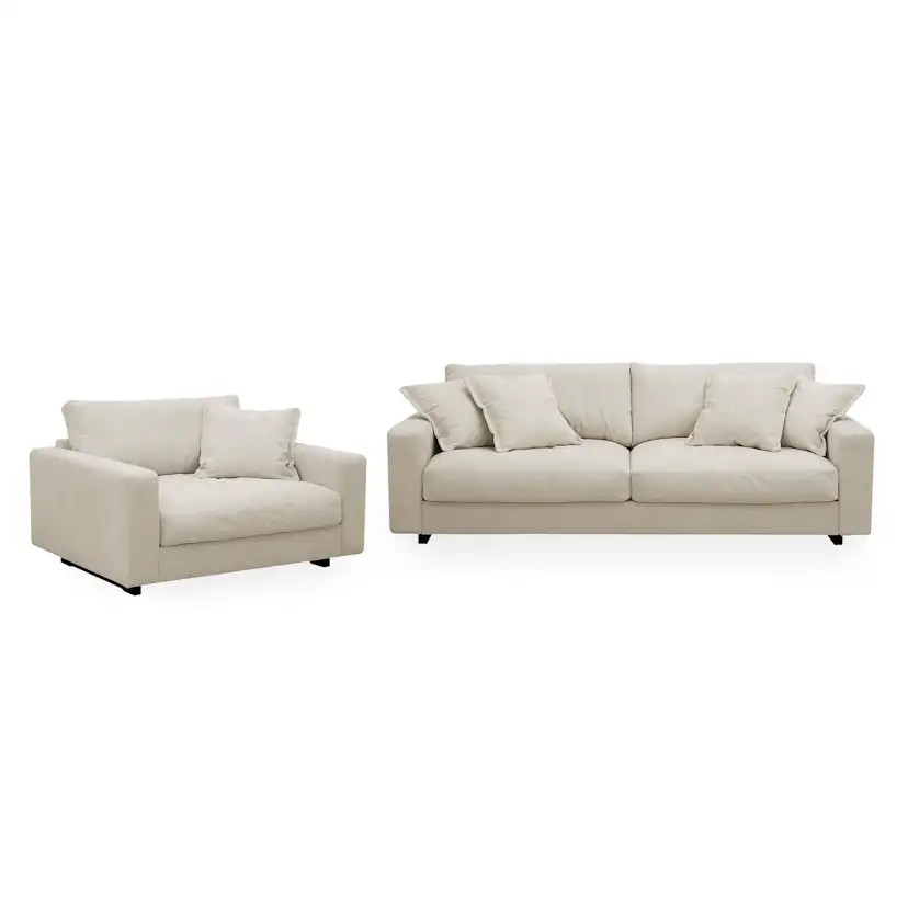 Soffgrupp Scandinavian Choice Valencia Extra Djup 3-sits Soffa + Fåtölj