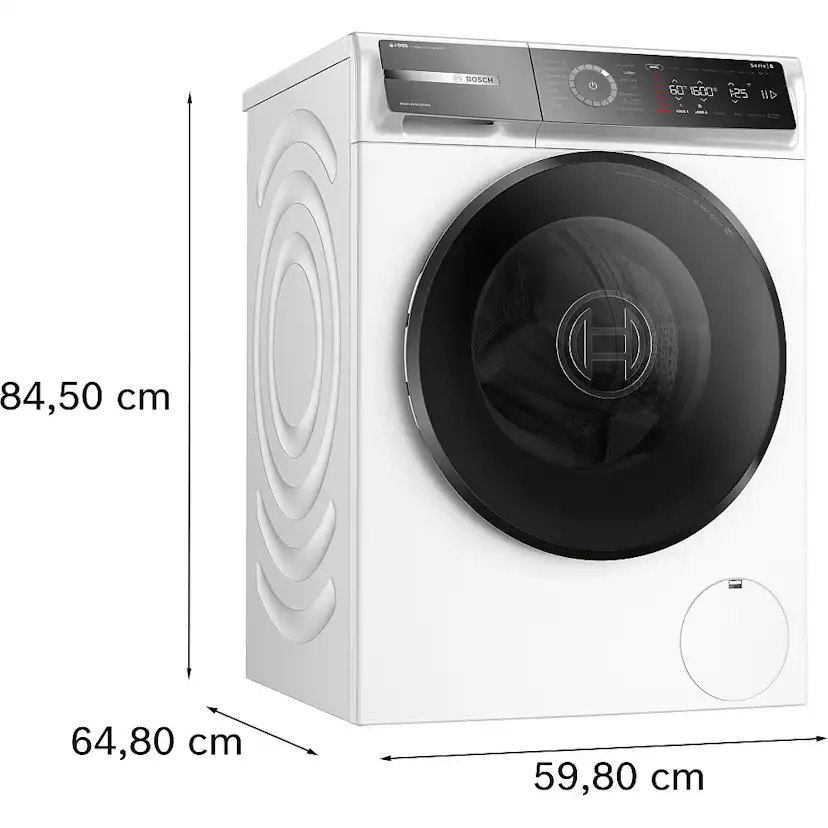 Tvätt- och torkpaket Bosch WGB256A1SN + WQB246DASN