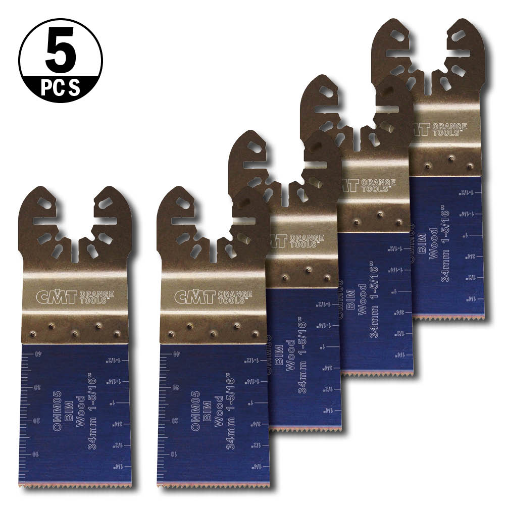 Multicut CMT Orange Tools BIM Trä/plast 34x40 mm