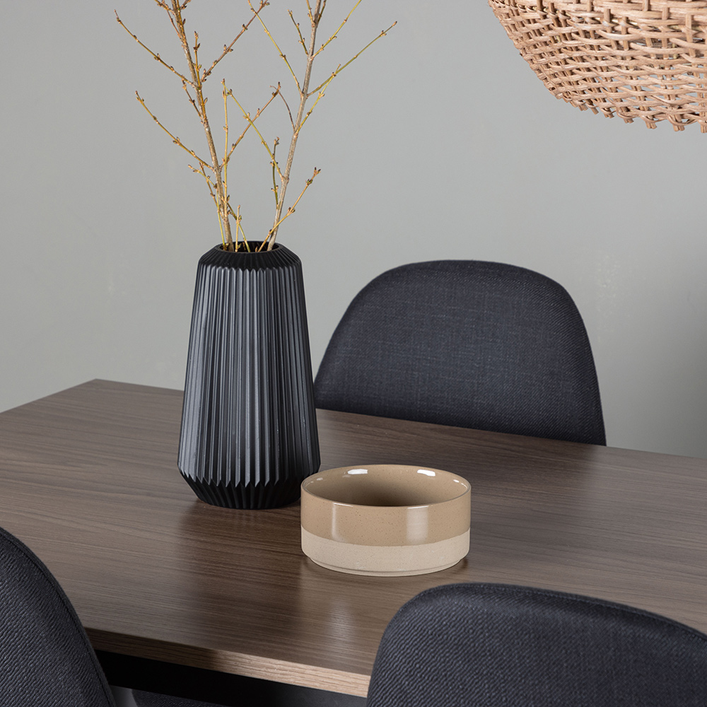 Matgrupp Venture Home Tempe 140 cm med 4 Polar Stolar