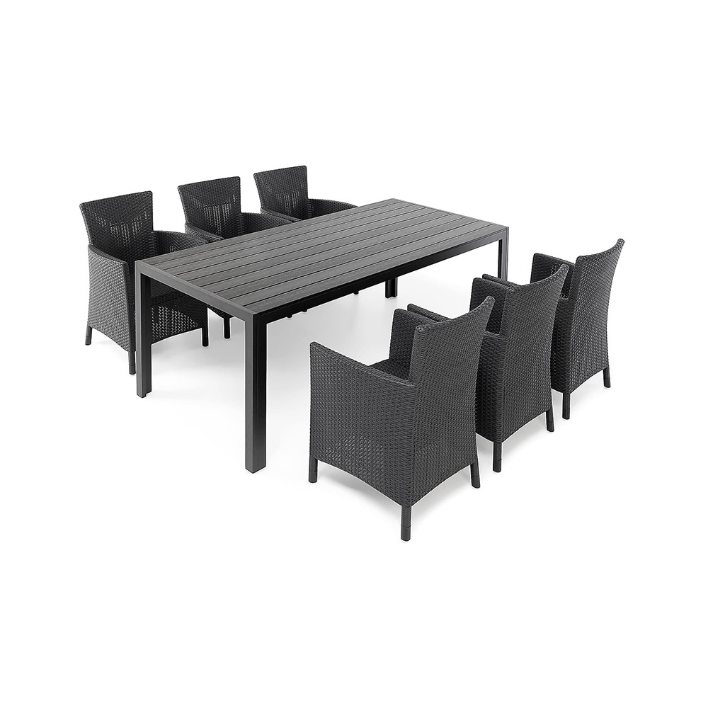 Utebord Comfort Garden Tunis 205x140 cm