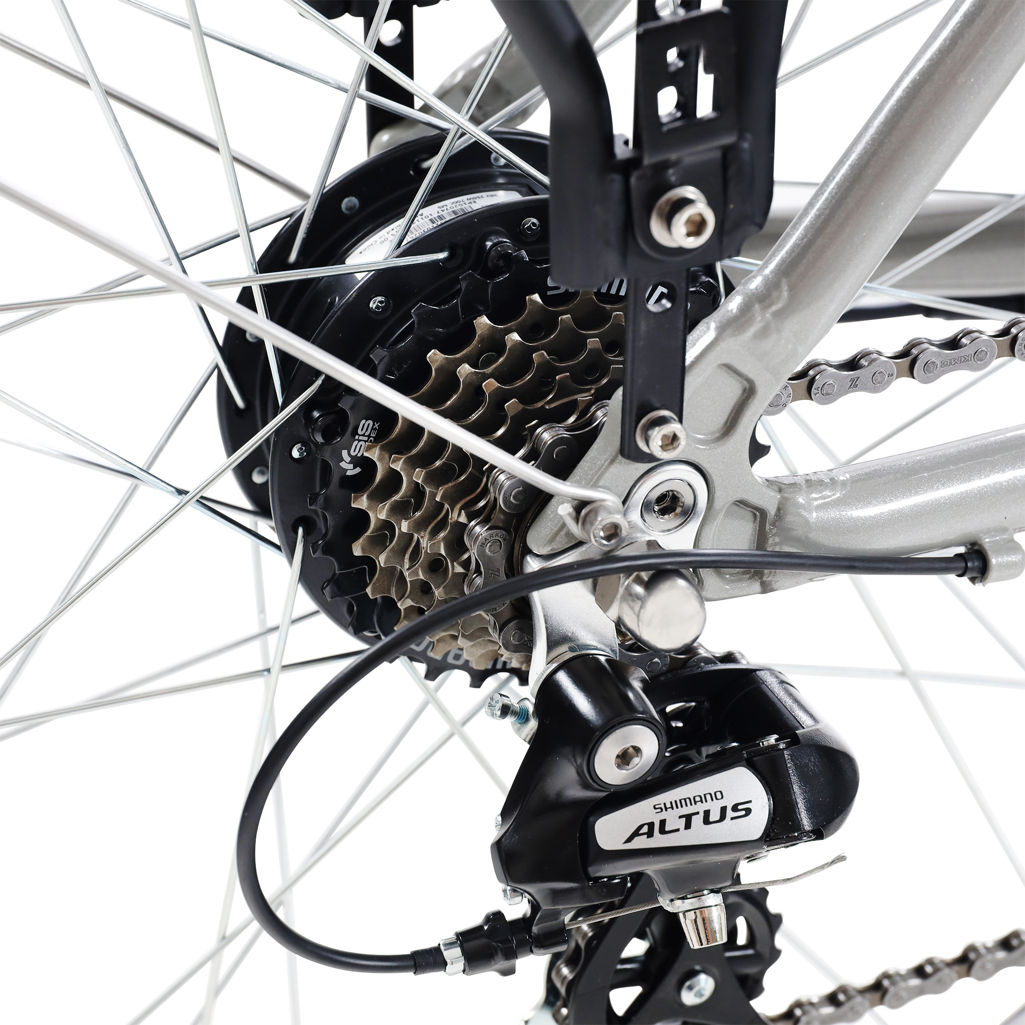 Elcykel Lyfco Herr 28" - Elian 13 Ah Silver