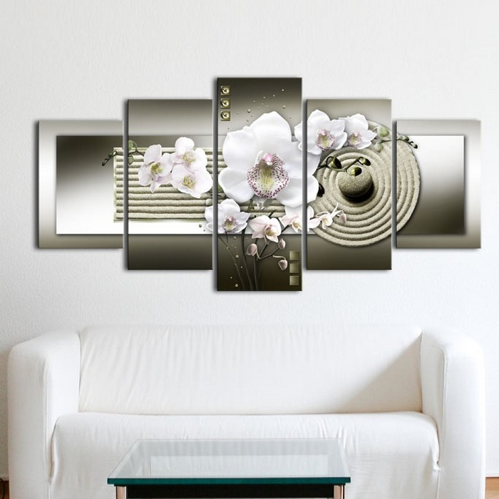 Tavla Arkiio Orchid And Zen Garden In Grey