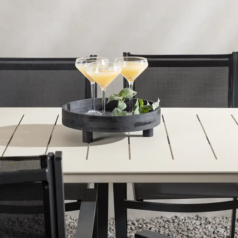 Matgrupp Venture Home Lina med 6 Copacabana Stolar