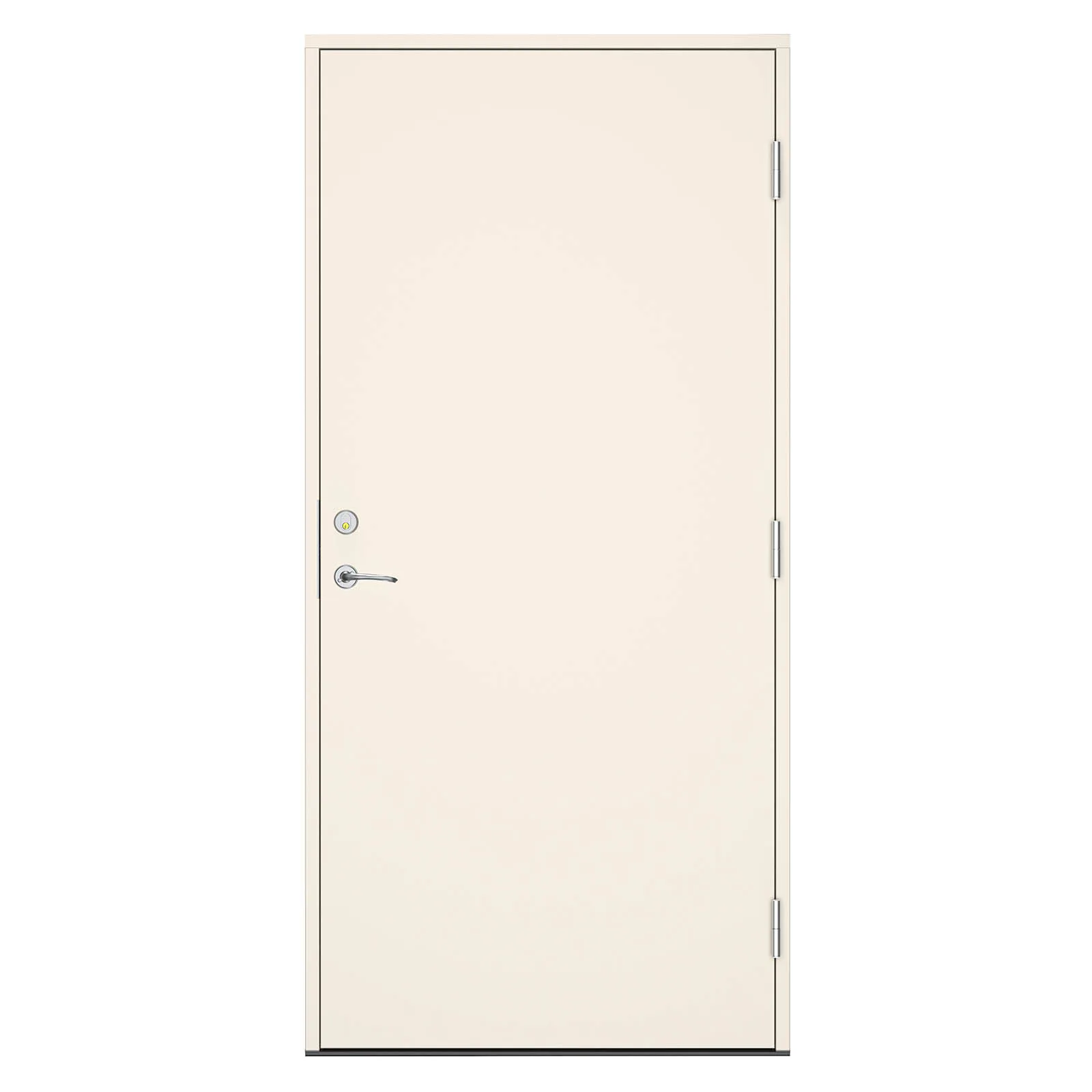 Ytterdörr Swedoor Clever-Line+ Muddus Norwegian Edition - LagervaraxNCS-0502-Y Vit 10x21, Vänster