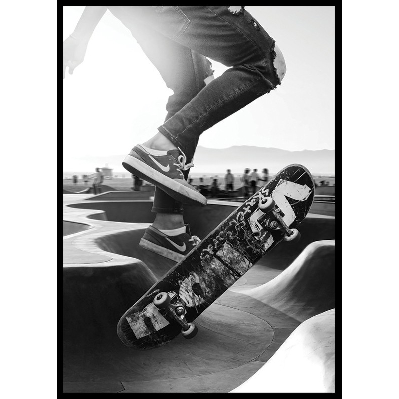 Poster Gallerix Skateboard Jump