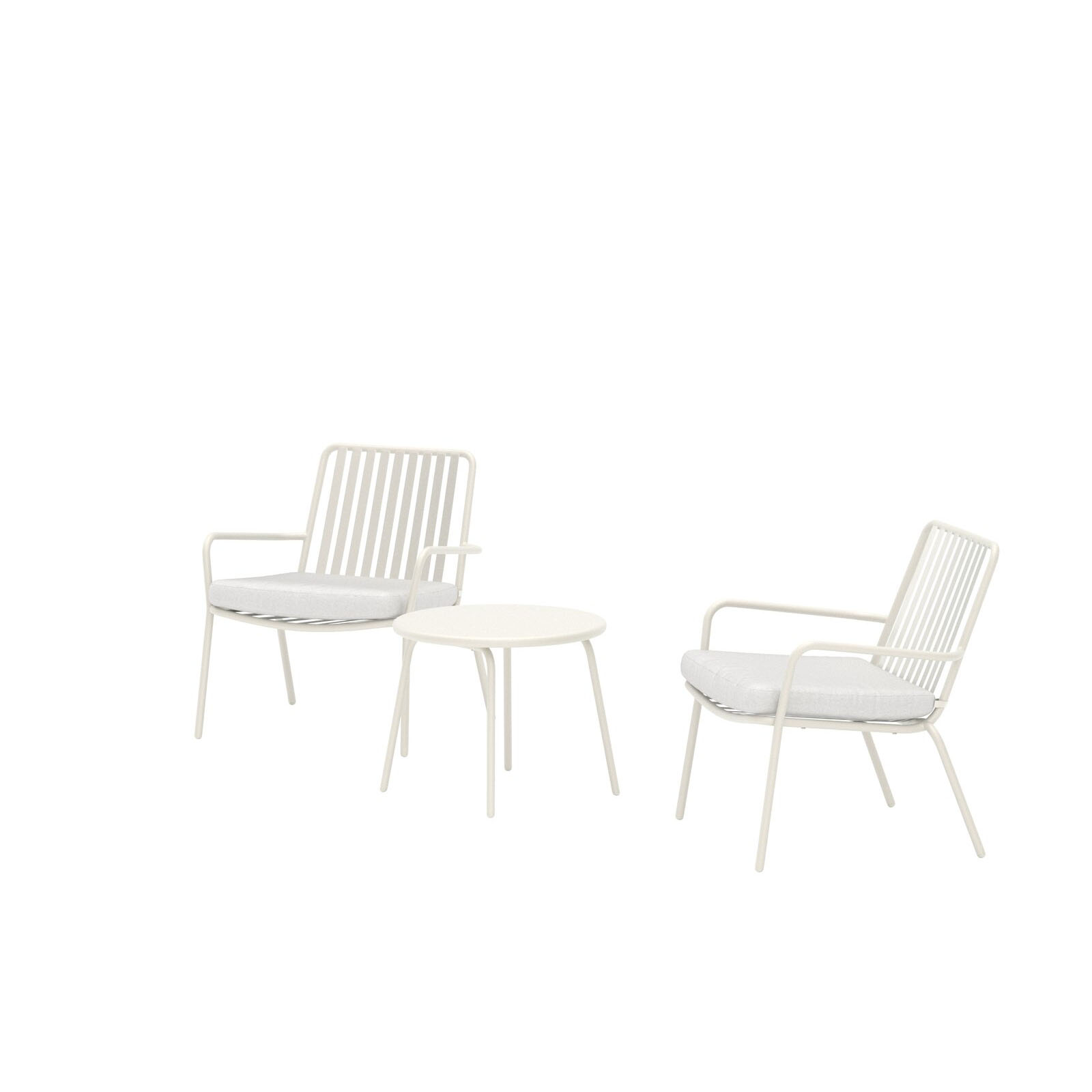 Loungeset Venture Home Mykonos 2st Fåtöljer med 1st Sidobord