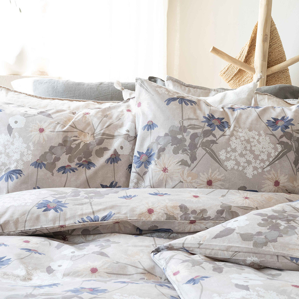 Påslakanset Borganäs of Sweden Harmonika Linne Enkelsäng