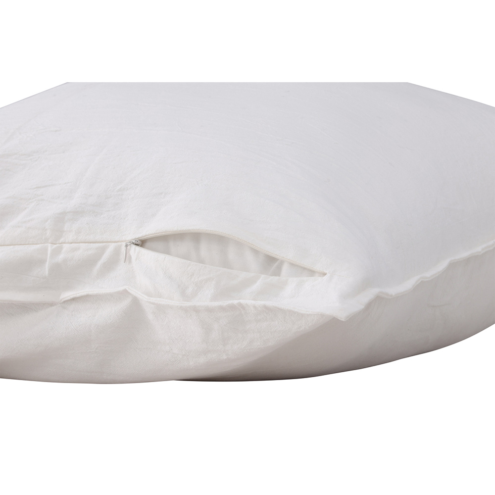 Ronja Cushion Cover Washed Cotton - White Vit
