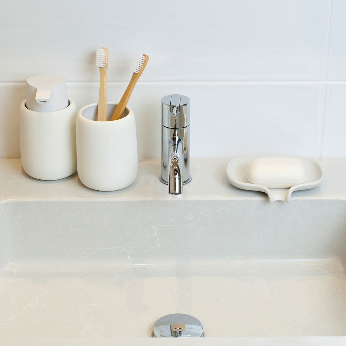 Tvålkopp Bosign Soap Saver Flow Betong