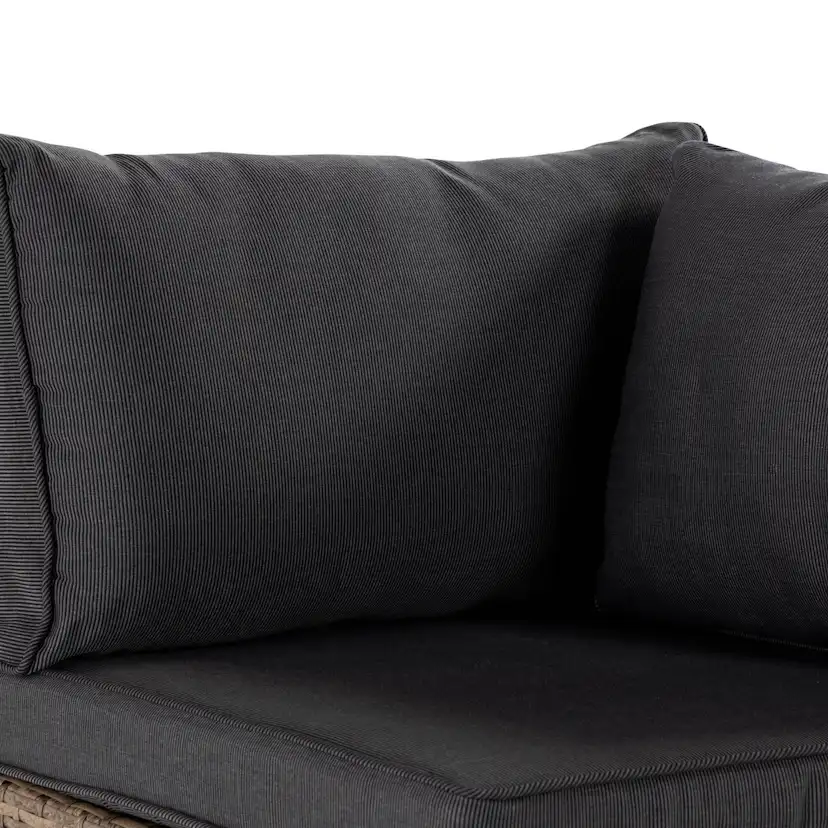Hörnmodul Comfort Garden Wisconsin Premium Utomhus i Konstrotting