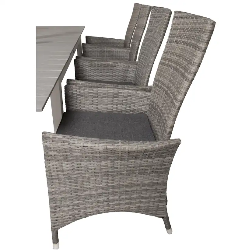 Matgrupp Venture Home Lova 160/240 med 8 Pishi Stolar