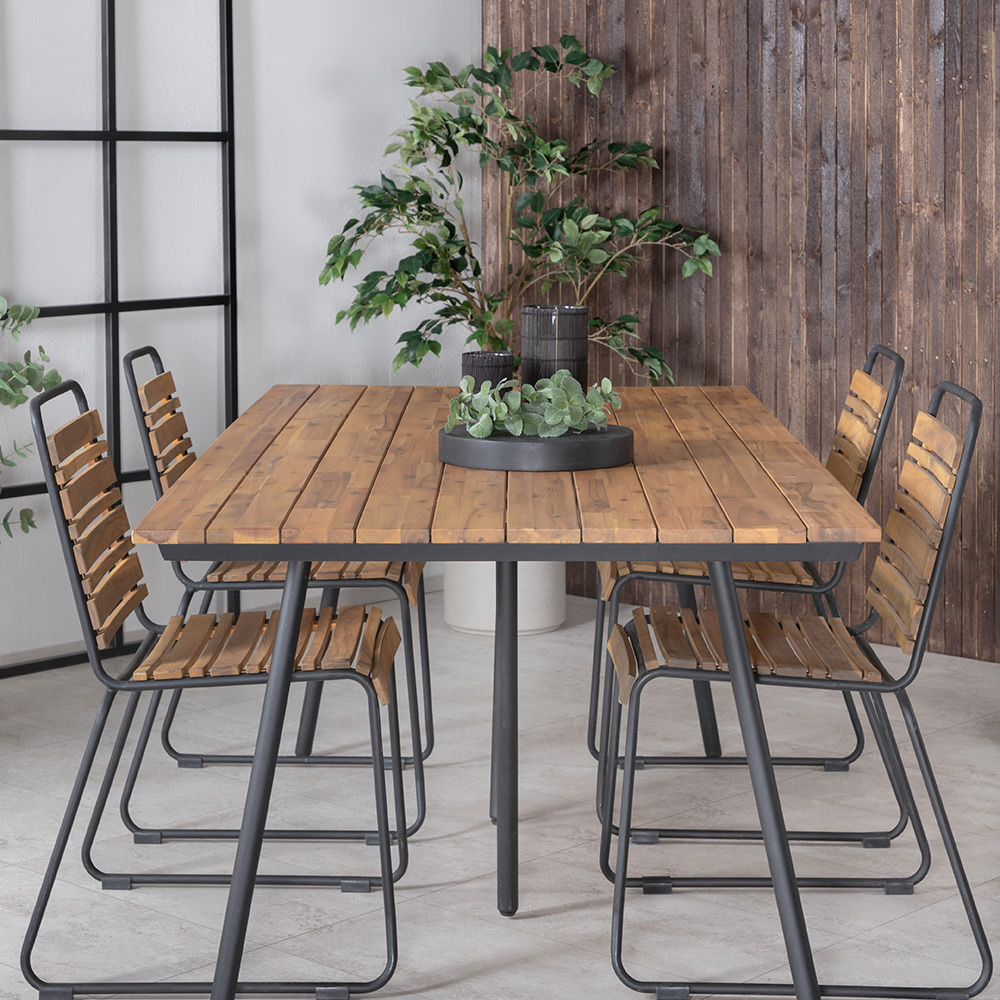 Matgrupp Venture Home Chane med 4 Billy Matstolar