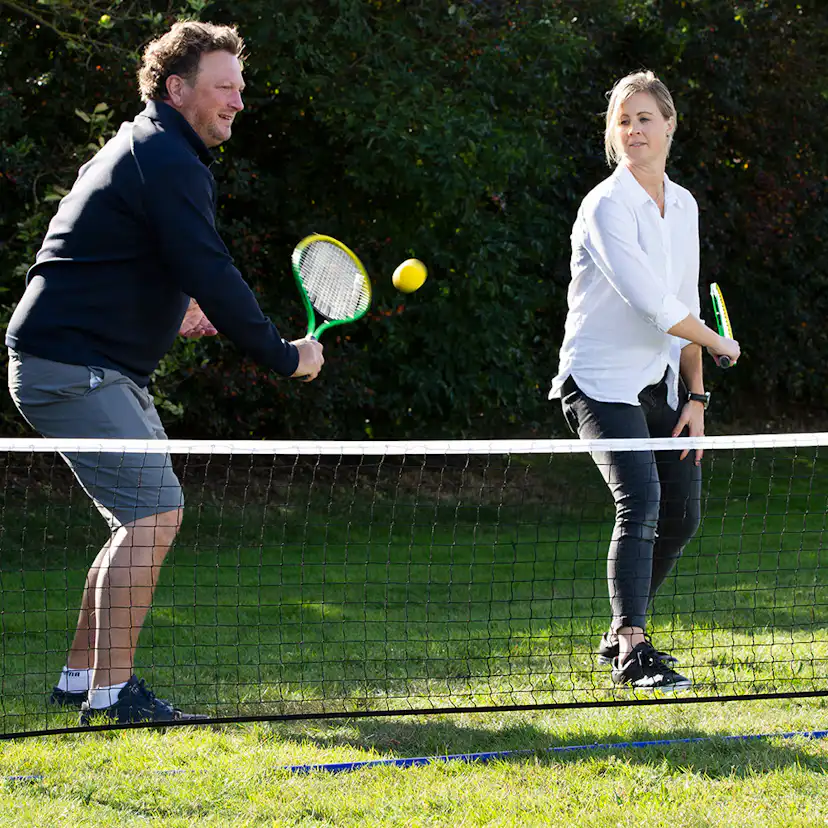 Utomhusspel Sunsport Outdoor Mini Tennis med Nät & Rack