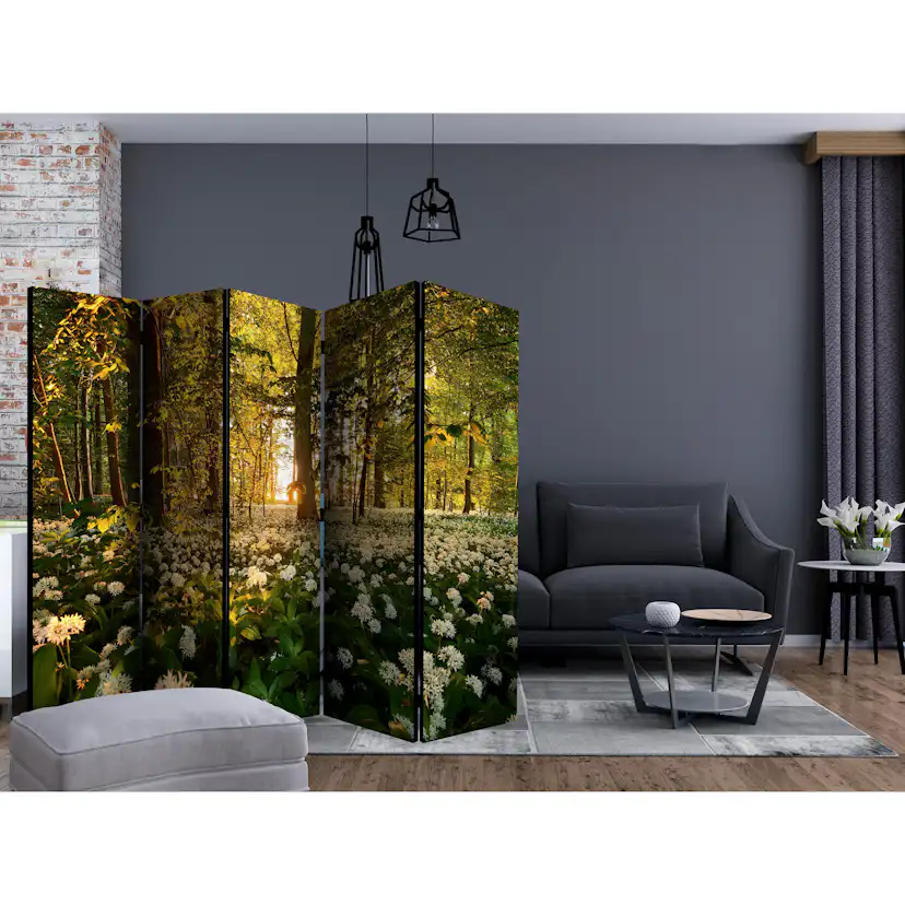Rumsavdelare Skärmvägg Arkiio Forest Flora II 225x172 cm