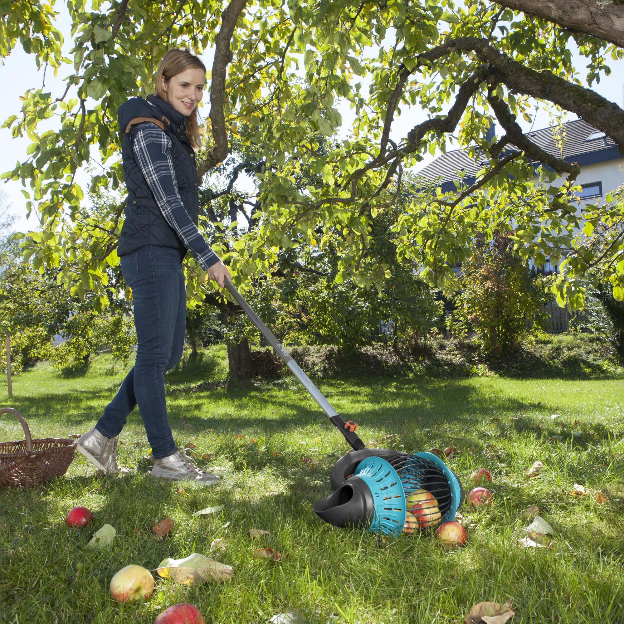 Combipaket Gardena Fruktuppsamlare & Fruktplockare Med Skaft
