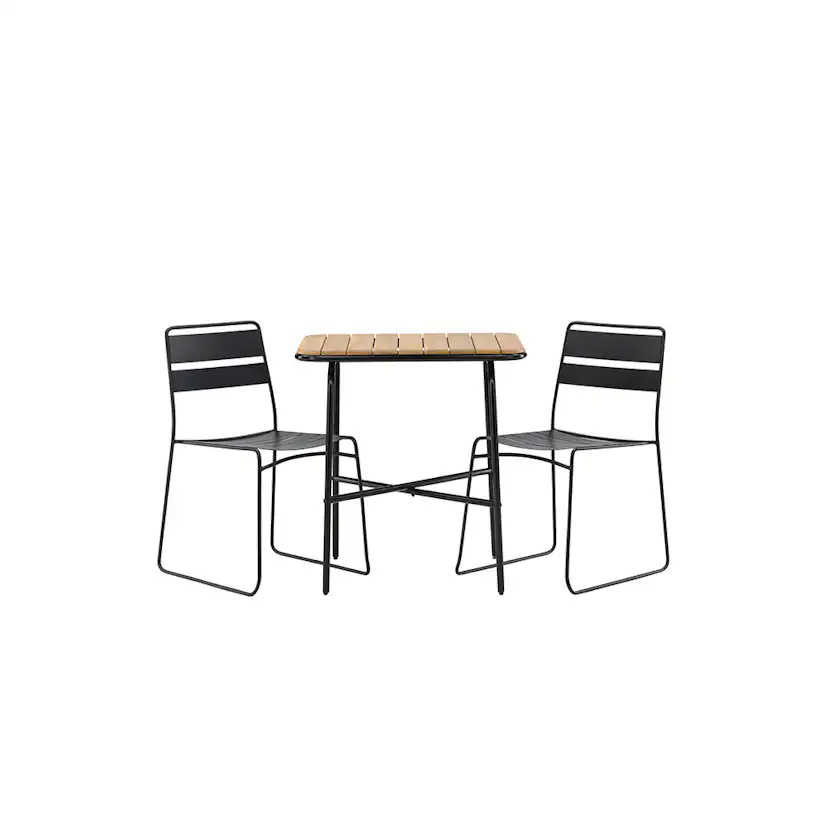 Cafégrupp Venture Home Holmbeck Bord med 2 Lina Stolar