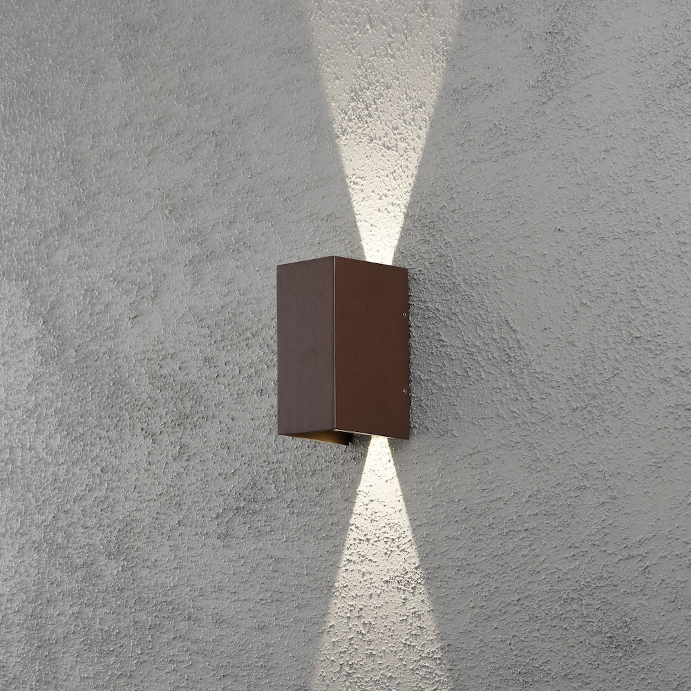 Vägglykta Gnosjö Konstsmide Cremona 2x3W High Power LED