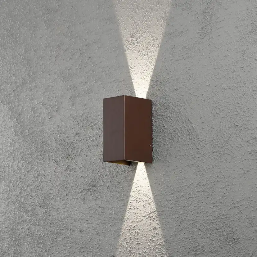 Vägglykta Gnosjö Konstsmide Cremona 2x3W High Power LED
