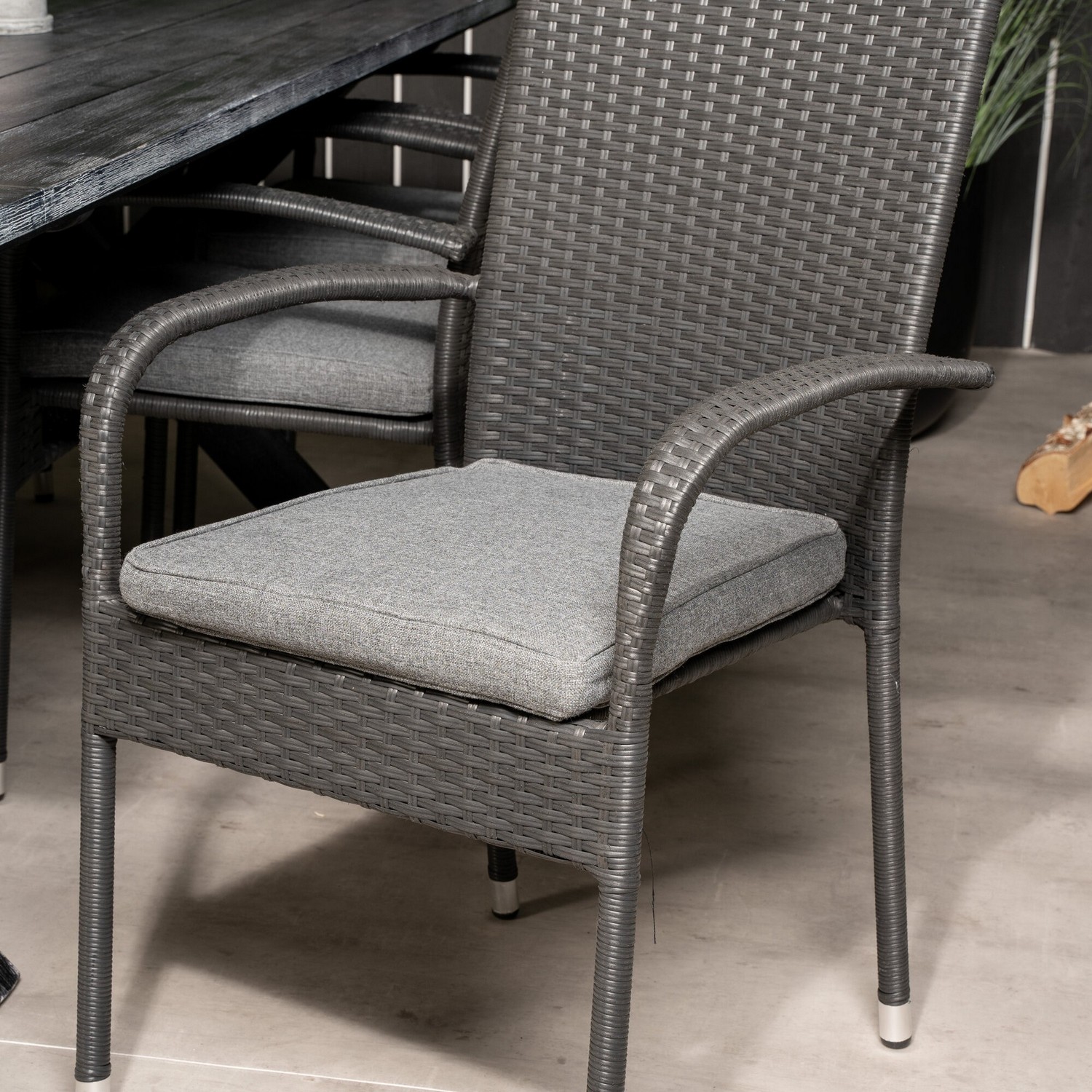 Matgrupp Venture Home Rossi 200 med 6 Asta Stolar