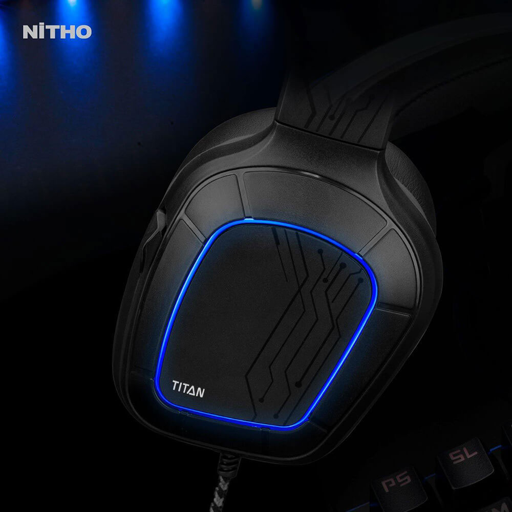 Headset NiTHO Gaming Titan 7.1