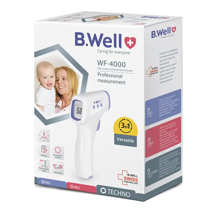 Febertermometer B.Well WF-4000 IR Non-contact