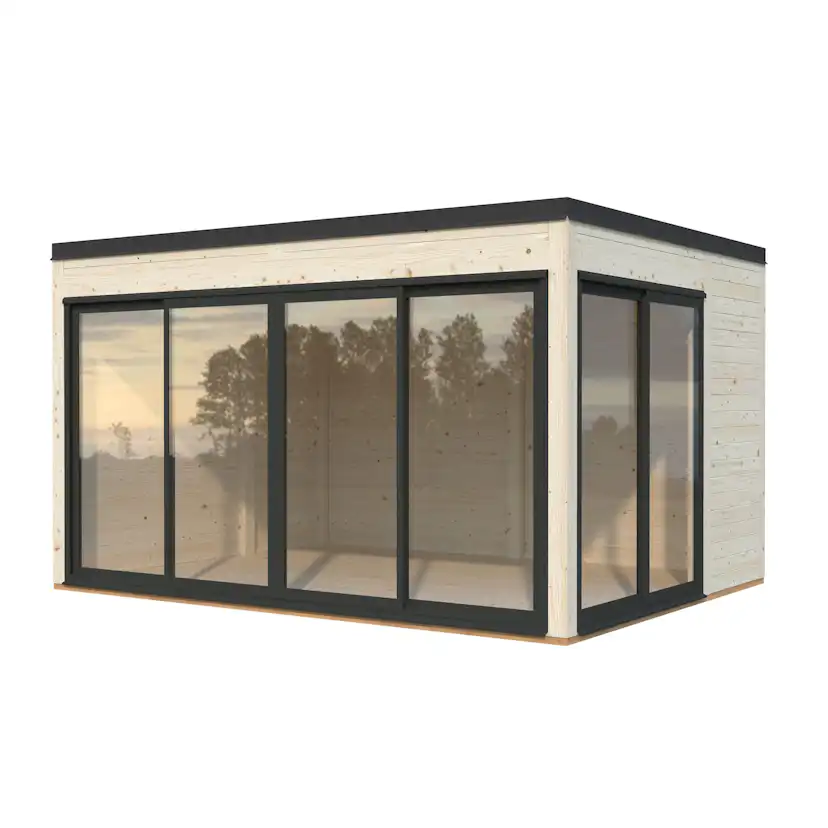 Stuga Palmako Serena 13,4 m² Set 1 Slide (inv. 12,6 m²)