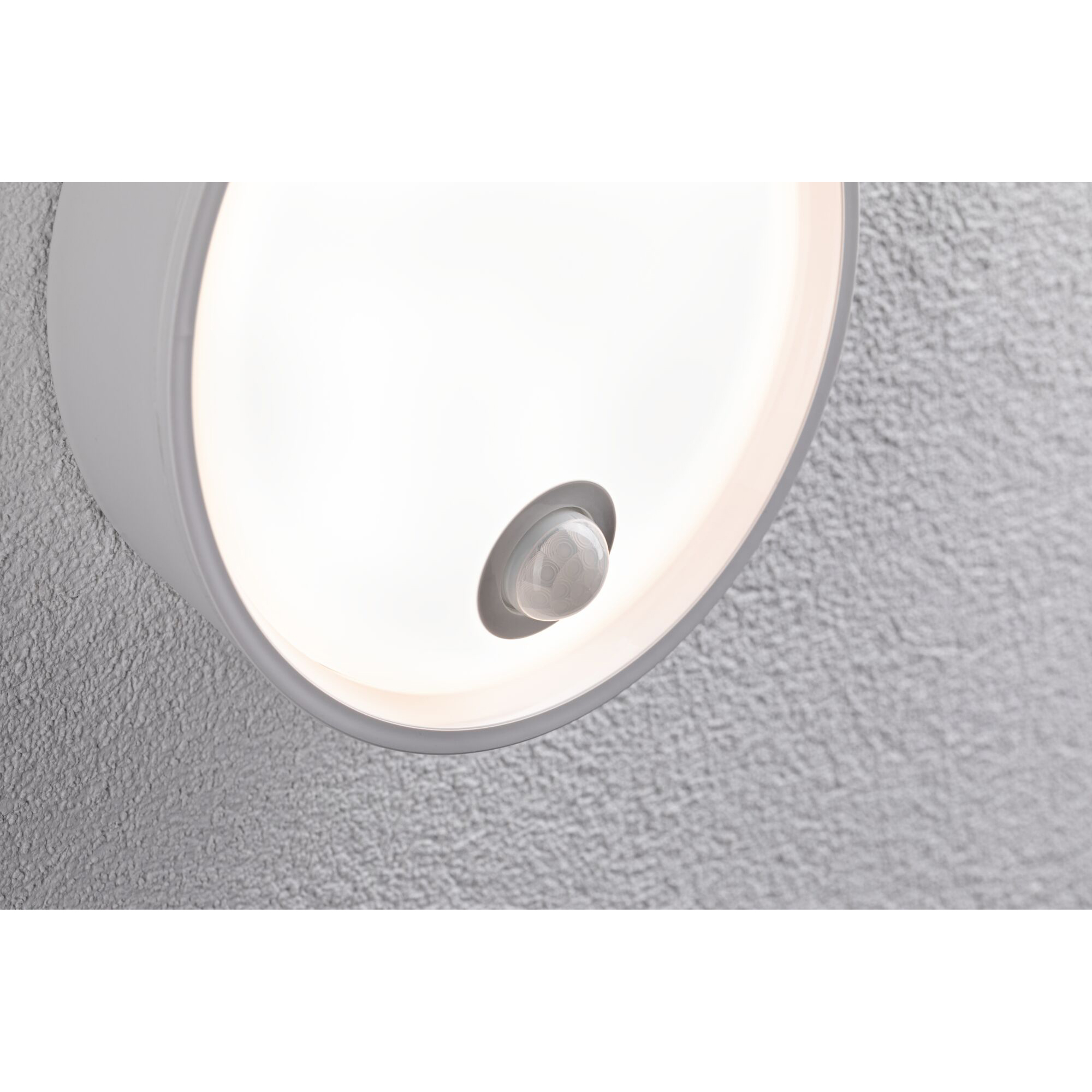 Fasadbelysning LED Paulmann Platomo Seawater Resistant IP44 230V Design: med Skymningsstyrd Rörelsedetektor, Färg: Vit